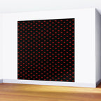 Y2K Cherries - Black Pattern Miniature Wall Mural Gallery Image 2