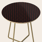 Y2K Cherries - Black Pattern Miniature Side Table Gallery Image 2