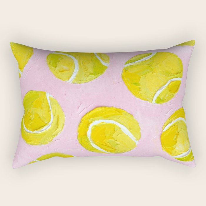 Pink Lemonade Deuce Rectangular Pillow Gallery Image 2