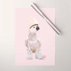 SNEAKER COCKATOO Wrapping Paper Gallery Image 1