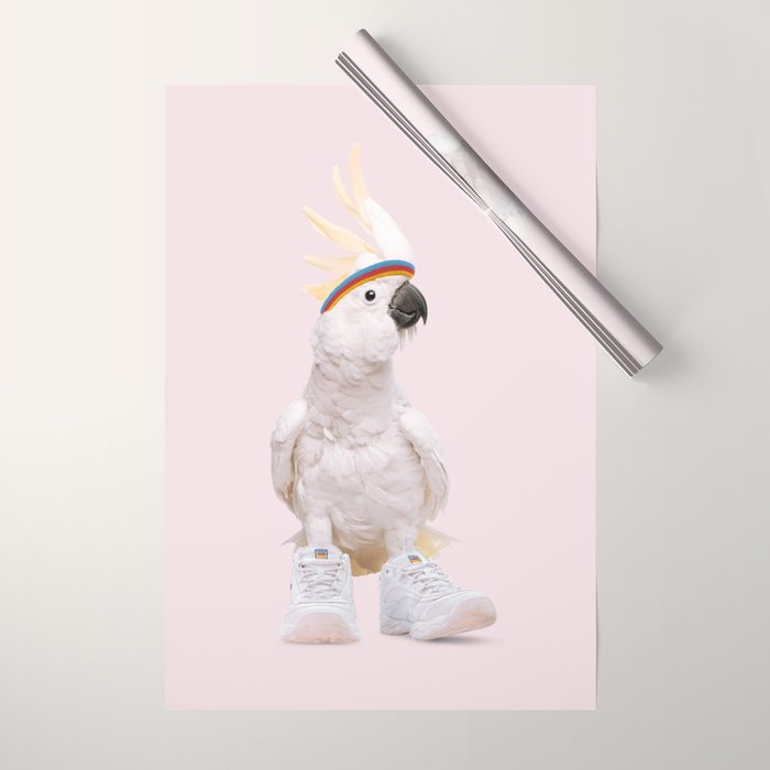SNEAKER COCKATOO Wrapping Paper Gallery Image 1