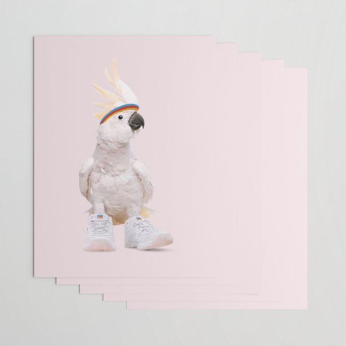 SNEAKER COCKATOO Wrapping Paper Gallery Image 3