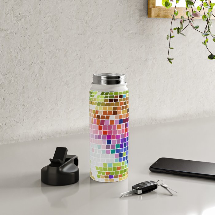 Disco Ball â Rainbow Water Bottle Gallery Image 4