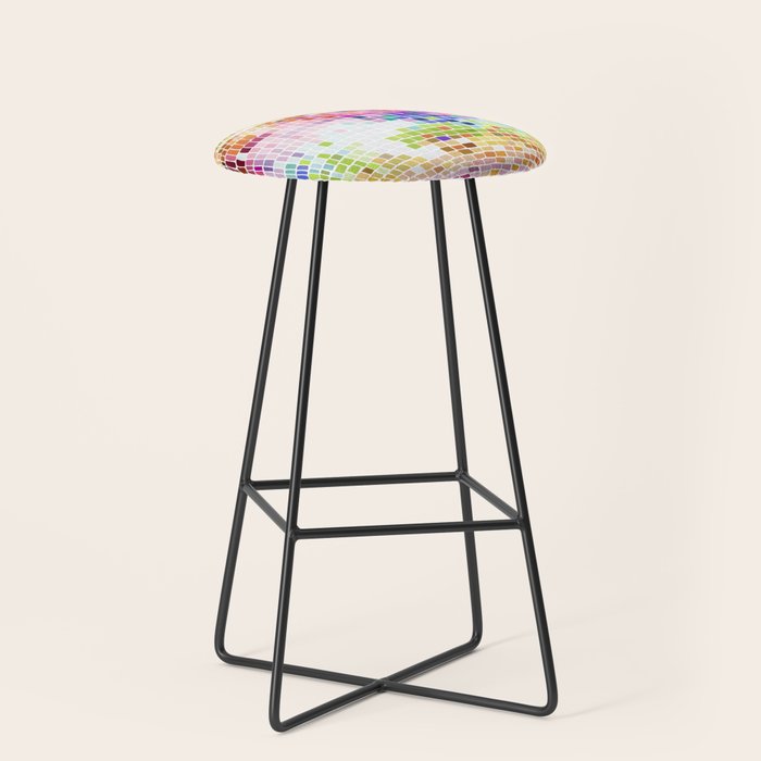 Disco Ball â Rainbow Stool Gallery Image 1