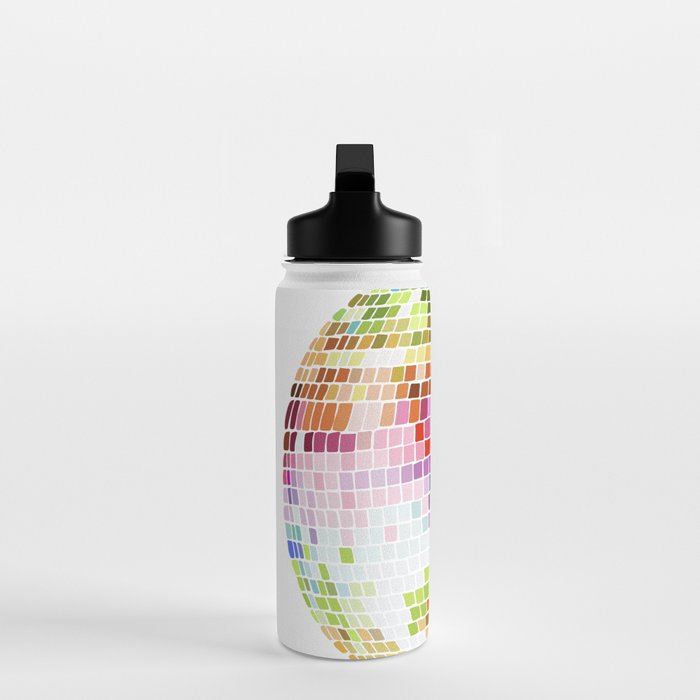 Disco Ball â Rainbow Water Bottle Gallery Image 3