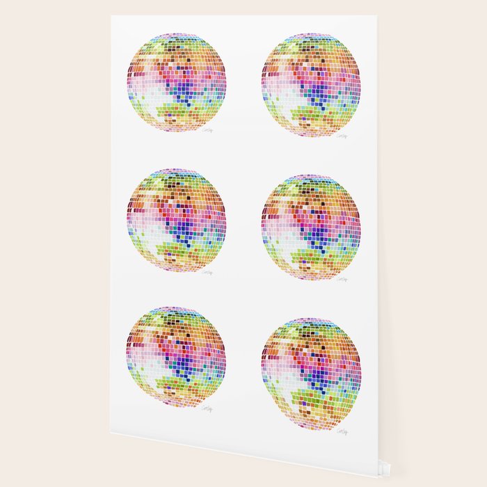 Disco Ball â Rainbow Wallpaper Gallery Image 2