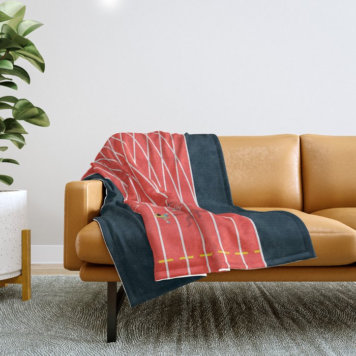 Sprinter  Throw Blanket Gallery Image 1