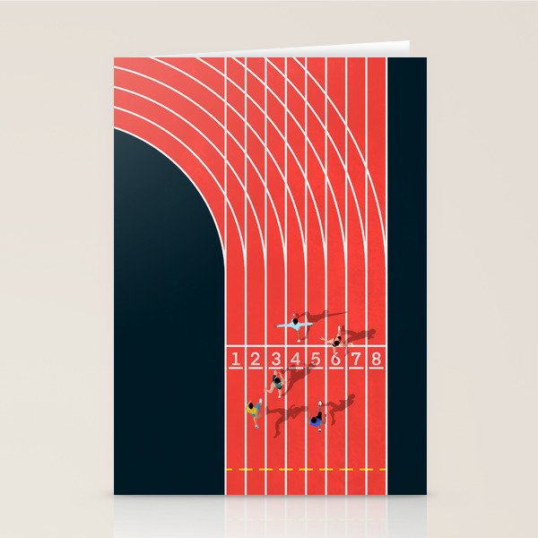 Sprinter  Stationery Card Gallery Image 2