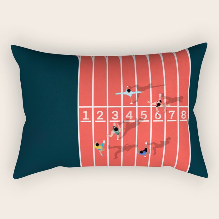 Sprinter  Rectangular Pillow Gallery Image 2