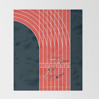 Sprinter  Throw Blanket Gallery Image 2