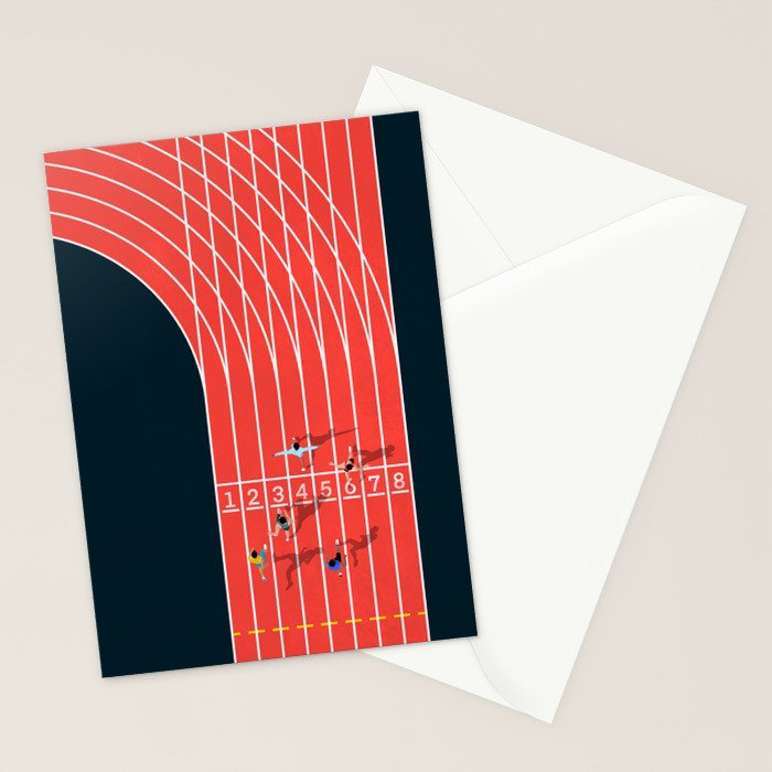 Sprinter  Stationery Card Gallery Image 2