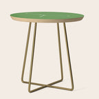 Cancer Zodiac Star Constellation Line Art Kelly Green Side Table Gallery Image 1
