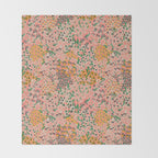 BENGAL MAYA FLORAL Throw Blanket Gallery Image 2