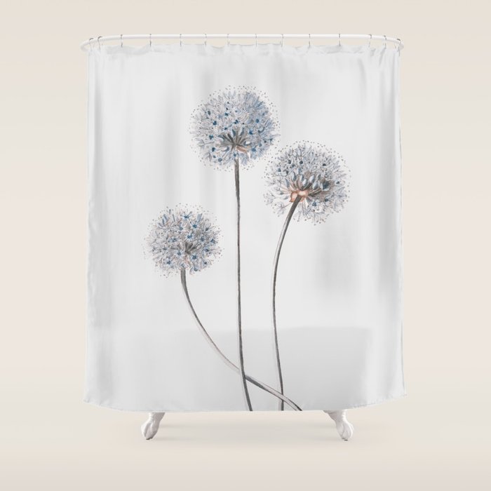Dandelion 2 Shower Curtain Gallery Image 1