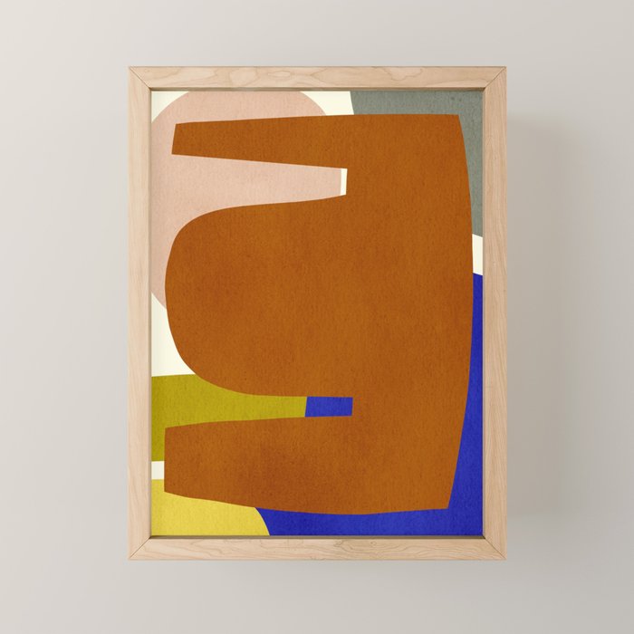 Abstract E014 Mini Art Print Gallery Image 1