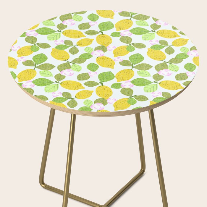 Lemons in Bloom Side Table Gallery Image 2