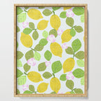 Lemons in Bloom Serving Tray Gallery Image 1