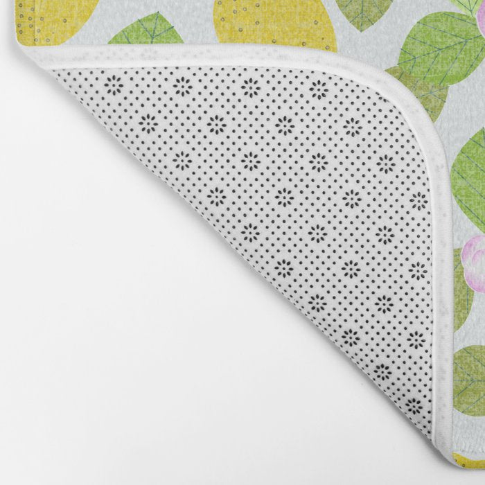 Lemons in Bloom Bath Mat Gallery Image 2