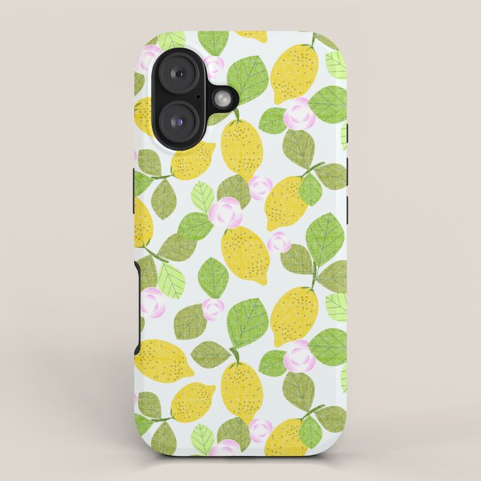 Lemons in Bloom iPhone Case Gallery Image 1