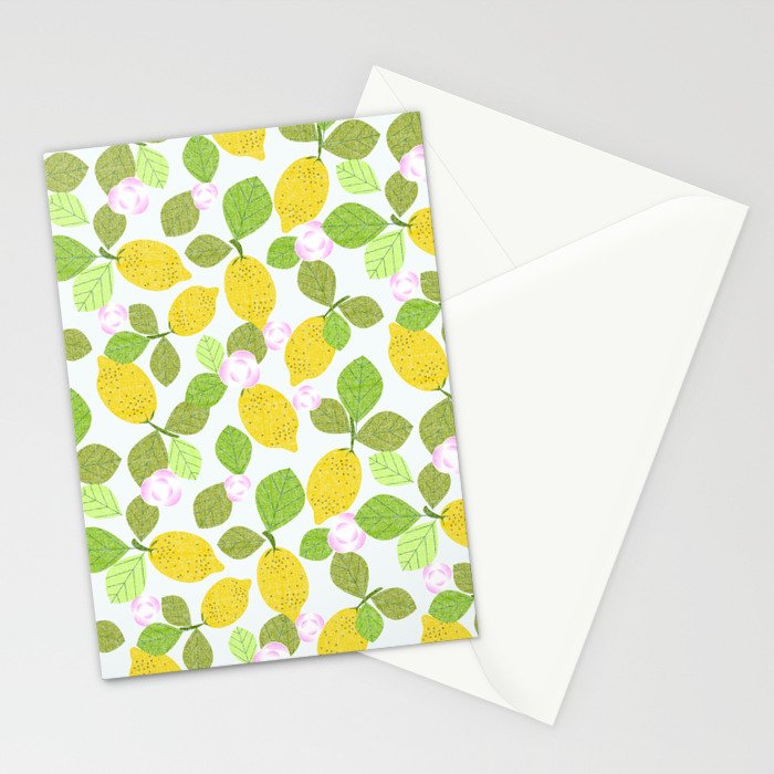 Lemons in Bloom Stationery Card Gallery Image 2