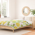Lemons in Bloom Duvet Cover Gallery Image 2
