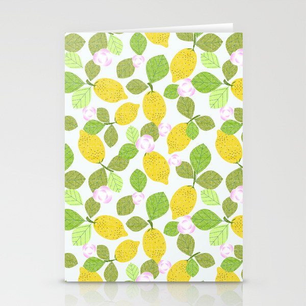 Lemons in Bloom Stationery Card Gallery Image 1