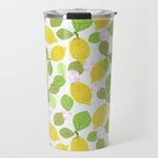 Lemons in Bloom Travel Mug Gallery Image 1