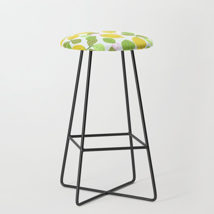 Lemons in Bloom Stool Gallery Image 1