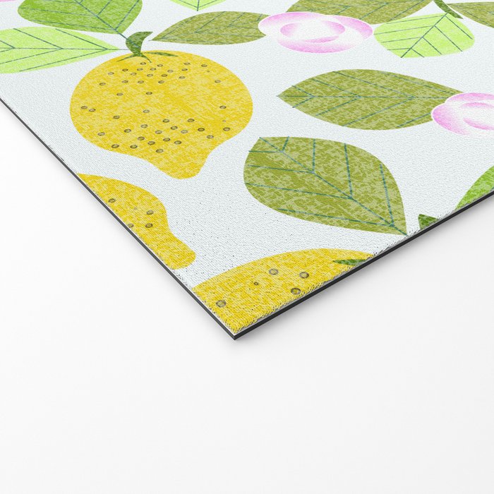 Lemons in Bloom Welcome Mat Gallery Image 2