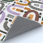 Shapes and animal print C Rug Gallery Image 4