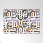 Shapes and animal print C Welcome Mat Gallery Image 1