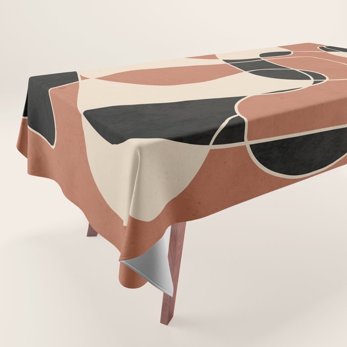 Modern Abstract Minimal Art 22 Tablecloth Gallery Image 1