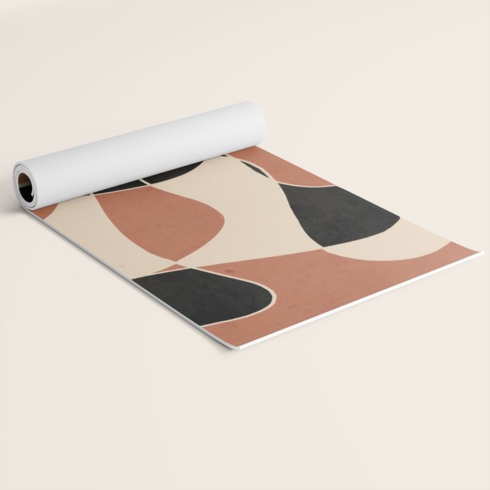 Modern Abstract Minimal Art 22 Yoga Mat Gallery Image 2