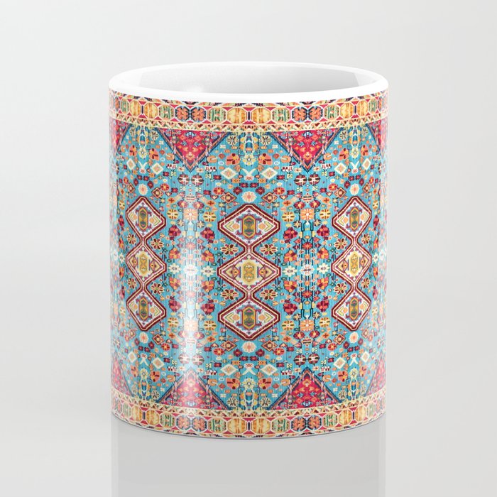 Colorful Kaleidoscope: Vintage Bohemian Moroccan Art Coffee Mug Gallery Image 4
