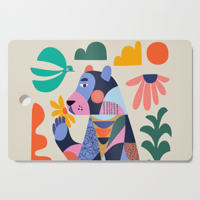 Black bear Cutting Board Gallery Image 1