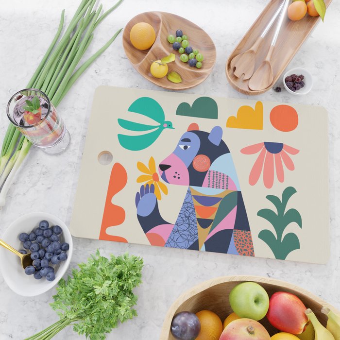 Black bear Cutting Board Gallery Image 2