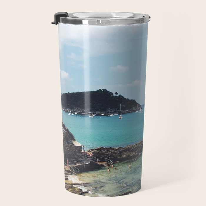 Summer in Donostia San Sebastian Spain Beach Travel Mug Gallery Image 3
