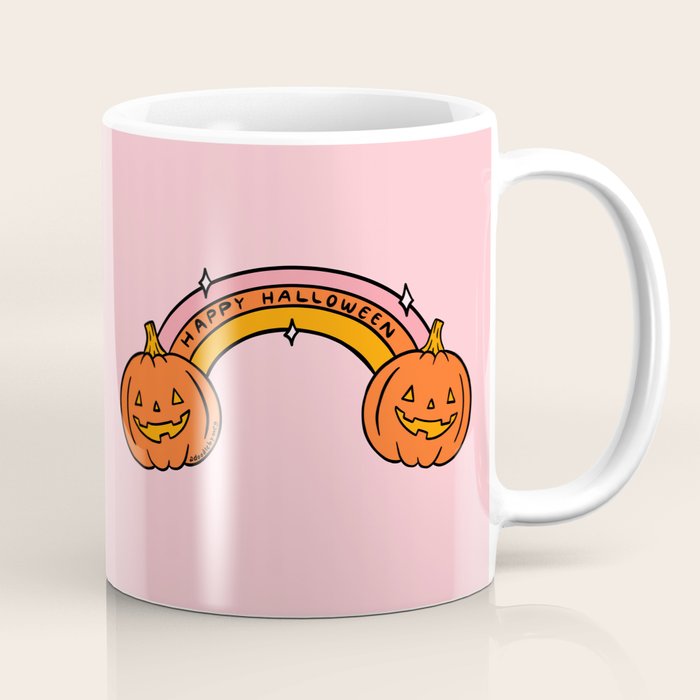 Happy Halloween Rainbow Coffee Mug Gallery Image 1