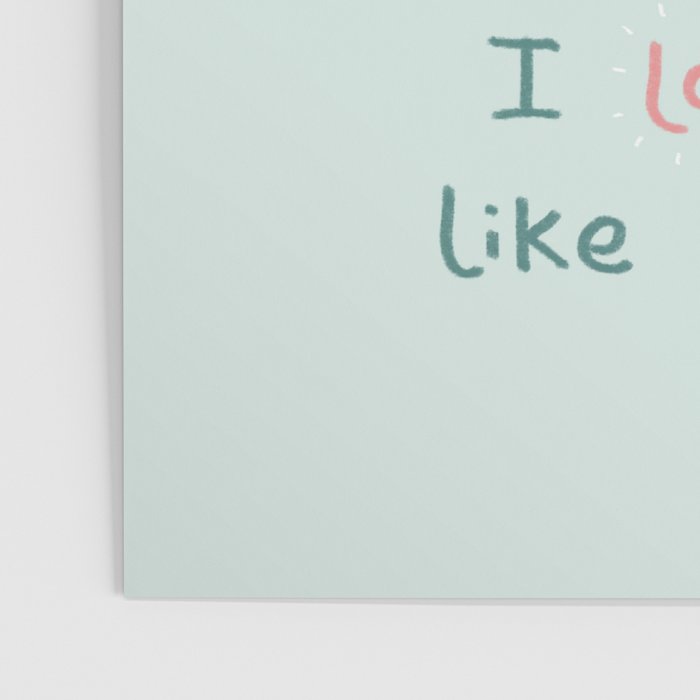 I Love You Like No Otter Poster Gallery Image 3