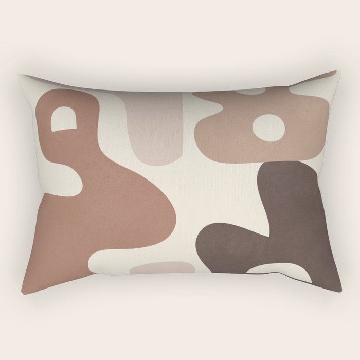 Fluid Whispers IV Rectangular Pillow Gallery Image 1