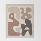Fluid Whispers IV Throw Blanket Gallery Image 2