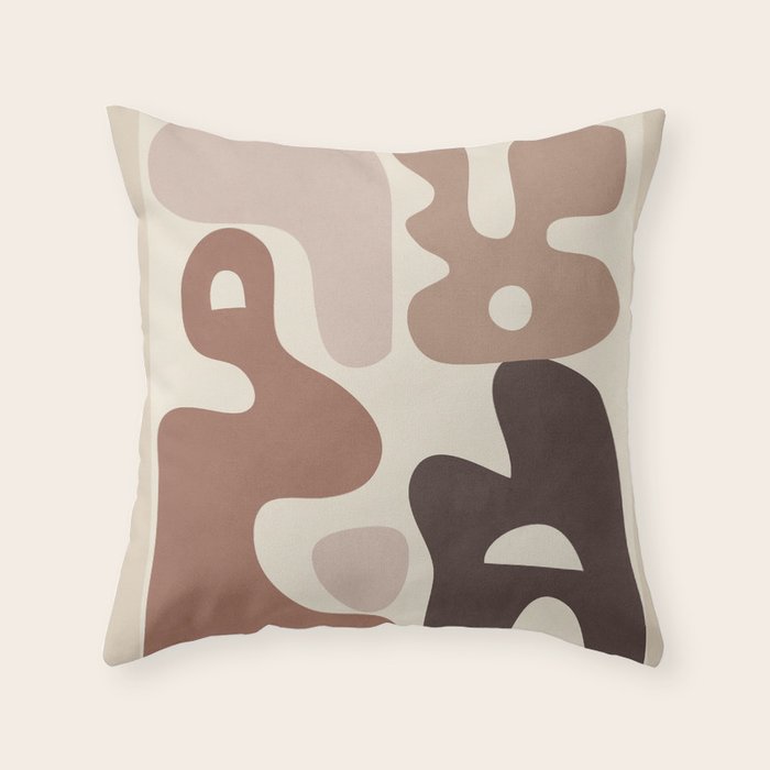 Fluid Whispers IV Throw Pillow Gallery Image 6