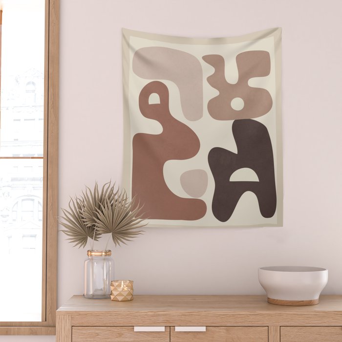 Fluid Whispers IV Wall Tapestry Gallery Image 2