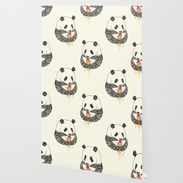 Panda Loves Ice Cream Wallpaper Gallery Image 2