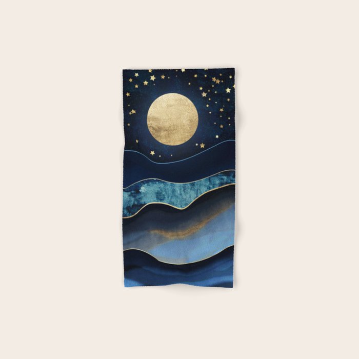 Golden Moon Bath Towel Gallery Image 1