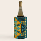 Sprouting Mandala â Teal Wine Chiller Gallery Image 3