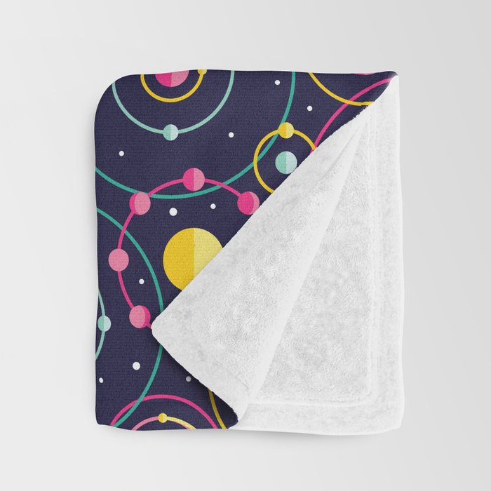 Orbital Revolutions Throw Blanket Gallery Image 3