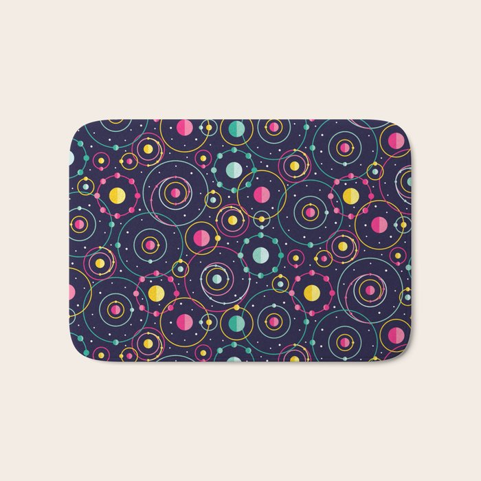 Orbital Revolutions Bath Mat Gallery Image 1