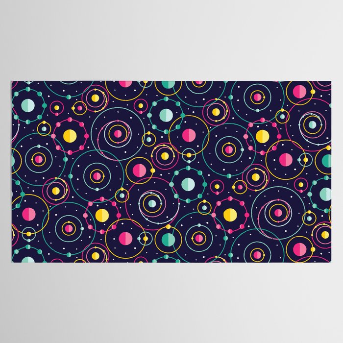 Orbital Revolutions Tablecloth Gallery Image 2