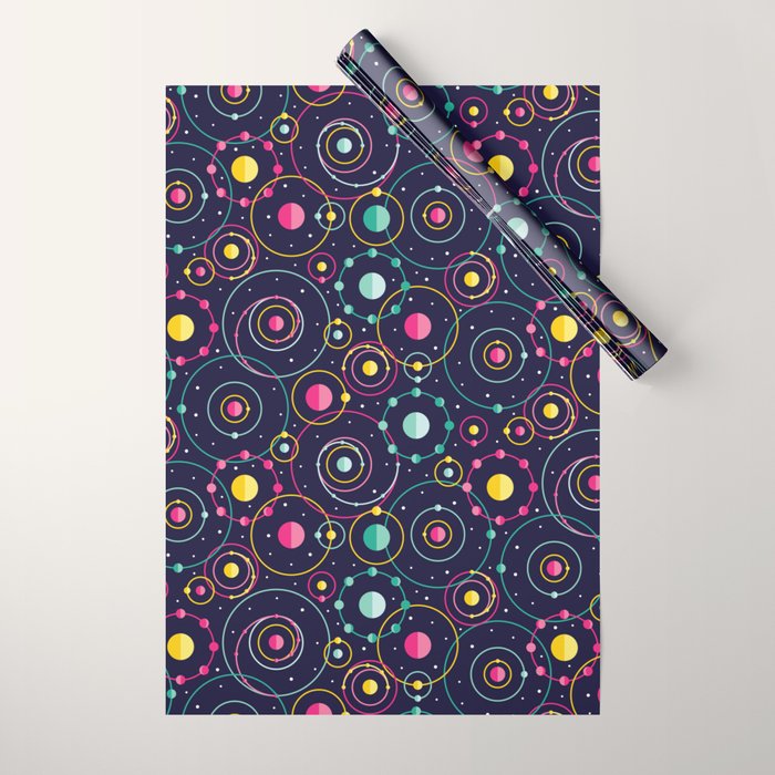 Orbital Revolutions Wrapping Paper Gallery Image 1